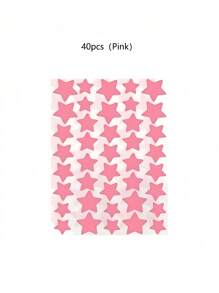 1120/840/560/280 Pcs Star Stickers, Back To School,Halloween & Christmas Decoration Stickers, Colorful Five-Pointed Star Stickers For Party, Holiday Photo Decoration, Face Decor Stickers (1 Sheet Per Color), For Decoration Only (Not For Makeup)2000/1400/160/80/40