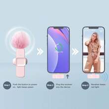 Microphone Cravate Sans Fil Professionnel Pour Smartphone, Microphone Sans Fil Plug-play Pour Enregistrement Vidéo/audio, Micro À Pince Pour Entretien/vlog/enseignement