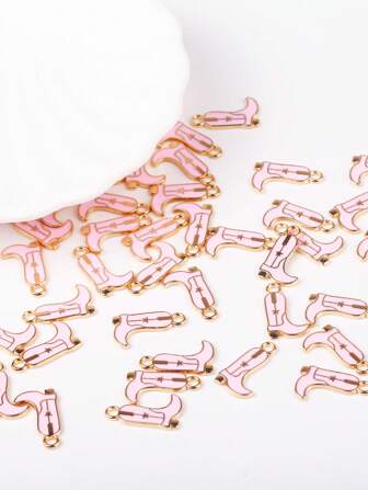 10pcs/Pack High Heel Shaped Pendants DIY Jewelry Accessory For Necklace Bracelet Decoration