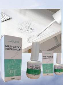 Peinture de retouche multi-surfaces pour couvrir les graffitis, renouveler les taches de moisissure murales et réparer les fissures murales.