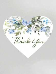 Customized Wedding Tags, Heart-Shaped Personalized Gift Labels, Customized Thank-You Gift Tags (Without Ropes), Suitable For Weddings, Party Gifts, Handicrafts, Christmas, And Gift Packaging - Multicolor - View 26