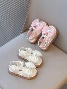 Girls' Sandals, 2025 New Korean Version Soft Bottom Performance Shoes, Versatile Princess Children Shoes, Round Toe Princess Shoes, Summer