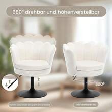 Swivel Chair - Beige1 - View 7