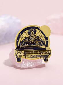 1 pièce Broche fantaisie pour enfant de série télévisée, épingle de revers pour sac à dos, épingle en émail cool, badge pour serviette, décoration de bijoux