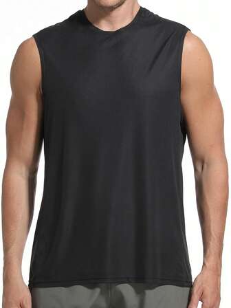 1 Débardeur de sport pour homme convenant pour jouer au basket-ball, courir, aller à la salle de sport et autres activités sportives, avec des caractéristiques de confort et de séchage rapide