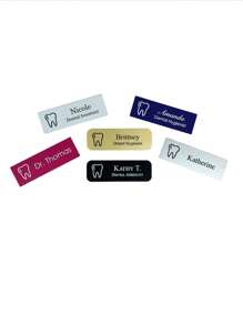 1PC Personalized Name Brooch Dental Name Tag Dentist Dental Assistant Dental Health Care Staff RDH Name Badge Orthodontic Doctor Personalized Name Tags, Gifts For Trusted Doctors