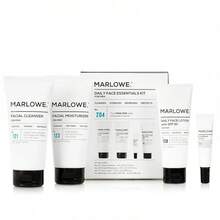 MARLOWE. No. 128 Men's Lotion With Sunscreen SPF 50, 3.4 Oz, Oil-, Lightweight Daily Face Moisturizer Men, Includes Natural Extracts To Hydrate, Nourish & Soothe - Daily Essentials Kit - 查看 1