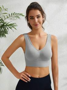 3pcs/Set Women Seamless Wireless Soft Comfort Bralette Set, Multicolor - Multicolor - View 6