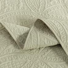 Austin Oversized Bedspread Set 3-Piece Ultrasonic Quilted Soft Lightweight Microfiber Coverlet For All Season - 譚 - 查看 4