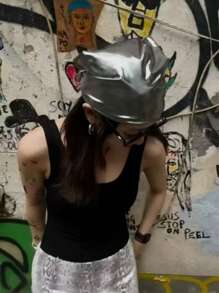 1 Stück Punk Hip-Hop Stil einfarbiges Haartuch, Retro Hot Girl Mehrfarbiges Kopftuch, perfekt für Ihr Outfit, Haaraccessoire Kopfband