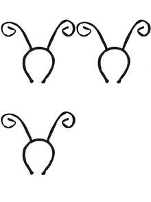 Diadema con antenas de hormiga de Halloween, tocado con mariposa, accesorio de disfraz para actuaciones, fiestas de cumpleaños, eventos - Multicolor - Ver 9