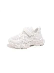 1 Pair Sports Breathable Non-Slip Comfortable Casual Shoes For Boys And Girls, Outdoor/School Children Running Sneakers, All Season