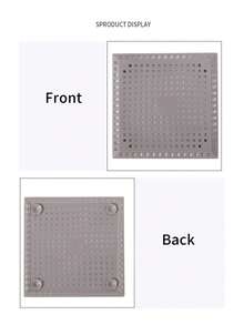 1/2个水槽排水过滤器，吸盘式排水盖，防臭排水塞，毛发收集器淋浴排水盖，适用于家庭浴室，家居必备，浴室配件 - 彩色 - 查看 4