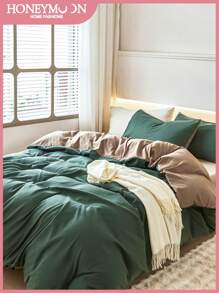 Juego de funda nórdica de 2/3 piezas de estilo francés romántico, muy suave y elegante atemporal para todas las estaciones, cubierta de cama decorativa con y elegancia para el dormitorio o la residencia.