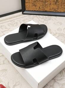 Mules décontractées pour hommes, nouveau style printemps/été 2025, design de sangles , antidérapantes et résistantes à l'usure, pour l'intérieur, l'extérieur et la plage, grande taille 43-45