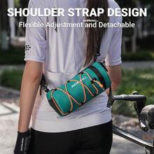 ACRUNU Bicycle Bag Front Handlebar With Shoulder Strap Approx. 2 L Multifunctional Bicycle Bag Handlebar Bag Frame Bag Bicycle Top Tube Bag Bike Handlebar Bag Bicycle Accories For Mountain Bike - 02-green - View 2