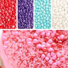 85g/3Oz Heart Stars Shapes Sprinkles - Edible Candy Pearls, Colorful Baking Cake Decorations, Ice Cream Toppings And Cookie Decorating, Wedding Party Christmas Supplies - Multicolor - View 1