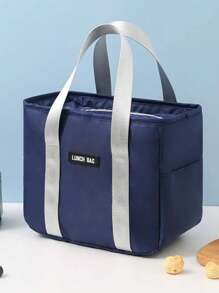 1 szt. Izolowana torba na lunch, gruba aluminiowa torba na lunch, lodówka piknikowa torebka, odpowiednia do pracy i wycieczek przenośna torba na lunch, torba na lunch, torba do przechowywania lunchu, odpowiednia do pracy i szkoły z wzorem niedźwiedzia Izolowana torba na lunch - wodoodporna i przenośna, odpowiednia do szkoły i biura - utrzymuje świeżość i smak jedzenia, aluminiowy pojemnik termiczny do izolacji żywności, powrót do szkoły, torba do noszenia na zewnątrz