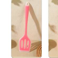 1 pieza Utensilio de cocina de silicona - Espátula antiadherente y resistente al calor, esencial para hornear y cocinar - Multicolor - Ver 9