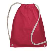 Bags by JASSZ Jassz Bags Drawstring Backpack (Rouge Red) - Red - View 2