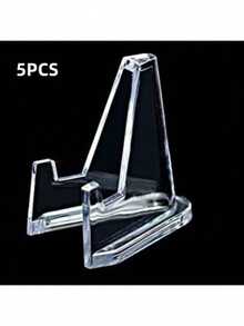 5pcs/10pcs/20pcs Stand Pajangan Koin Akrilik, Tempat Kartu, Bingkai Koin Cocok Untuk Memajang Dan Mengoleksi Koin, Kartu Magnetik, Medali Tantangan, Kartu Bisbol, Kartu Olahraga, Kartu Koleksi. Pajangan Hadiah - MultiWarna - View 11