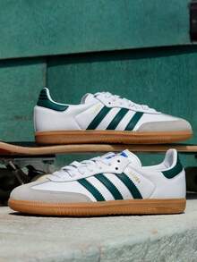 Adidas Originals SAMBA OG 男女通用鞋，2026 春季新款休闲运动鞋，训练鞋，T 字头鞋 JI3202 - 白色 - 查看 3