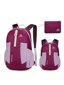 1 Stück Campus Rucksack, leichter faltbarer Outdoor-Sport Rucksack, für Schulmaterial, Rückkehr zur Schule Schulrucksack - Verschiedenfarbig - Übersicht 13