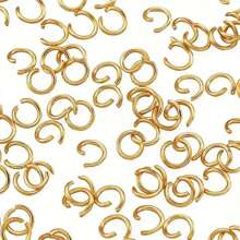 100pcs Gold-Plated Stainless Steel Lobster Clasp Suitable For Bracelets, Necklaces, Chains, DIY Jewelry Making Accessories