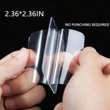 2pcs, Bathroom Traceless Hook, Used To Place Toothbrushes, Cylindrical Toilet Paper, Daily Necessities, A Multifunctional Hook