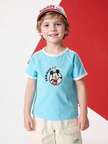Balabala Kids' Short-Sleeve Cotton T-Shirt, Baby Summer 2025