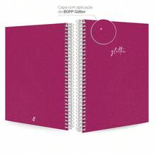 iscool Spot Glitter Colors Spiral Notebook For Girls - Pink (Glitter) - View 2