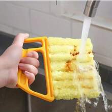 1pc Blind Cleaning Tool, Air Conditioner Outlet Duster Brush, Crevice Cleaning Brush,Kitchen Cleaning Brush,Kitchen Cleaning Kit,Random Color And Style, Cleaning Utensils, Household Cleaning Supplies, Room Decoration, Suitable For Kitchen, Restaurant, Party, Gathering, Home Gifts