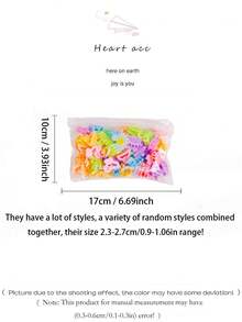 50 piezas/bolsa, diversos estilos de pinzas de pelo pequeñas (2,3-2,7 cm) aleatorias en empaque de margarita - Pinzas de pelo sólido elegantes y lindas de color caramelo para uso diario de las damas, pinzas de pelo pequeñas elegantes de color caramelo para el cabello, clips para el cabello (colores y estilos aleatorios) - Multicolor - Ver 11