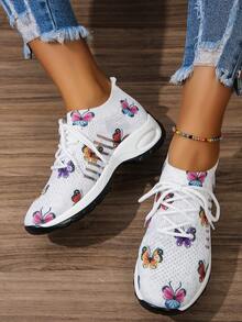 New Women Casual Sneakers, Soft Sole Sporty Shoes, Leisure Style Footwear, Hot-Selling Border Trade Product - Multicolor - View 4