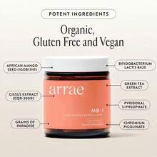 Arrae MB-1 Supplement -3 Bottles For NaturalEnergy & Cholesterol Support, 30-Day Supply - 1 cái - Xem 4