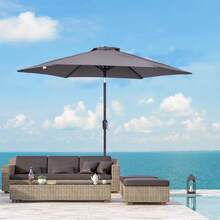 Outdoor Parasol, Stand And Base - 黑色 - 查看 3