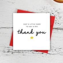 A Small Card To Express Deep Gratitude, Gift Card For Teacher Friend, Thank You Card, Cute Thank You Gift, Funny Birthday Gift, Suitable For Anyone - Multicolor - View 9