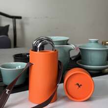 1/2/5/10pcs Orange Cylindrical Gift Box Measuring 3.14*2.16 Inches, Decorative Luxury Gift Boxes, Made Of Paper, Are Designed For Storing Valuable Items Such As Watches, Necklaces