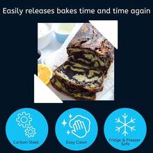 不粘长方形烤盘碳钢烤盘烤箱托盘适用于饼干派披萨烤松饼面包烘焙用具 - 黑色 - 查看 8