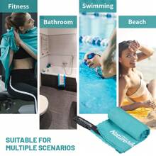 Naturehike Toalha de Ginástica, Toalha de Praia, Toalha de Banho Absorvente e de Secagem Rápida