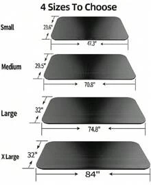 Suitable For Treadmill Mats, Elliptical Machines, Exercise Bikes, Stationary Bikes, Spinning Bikes, Indoor Stationary Fitness Equipment, Can Protect Hardwood Floors