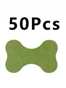 50 Pieces, Mugwort Patch, All-Weather Sedentary Hot Compress Patch, Waist Circulation Conditioning, Herbal Breathable Acupoint Patch, Suitable For Daily Care Of Waist, Legs, Shoulders, Knee Joints And Lumbar Spine, Gentle And Non-Irritating.