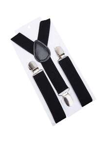 Adjustable Elastic Suspenders, Suitable For Boys And Girls, With Durable Metal Clips, Child-Friendly - Small Back - View 12