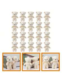 10pcs/20pcs Mini Bear Small Pendant Cute Bears For Valentine's Day Birthday Party Gifts - Multicolor - View 11