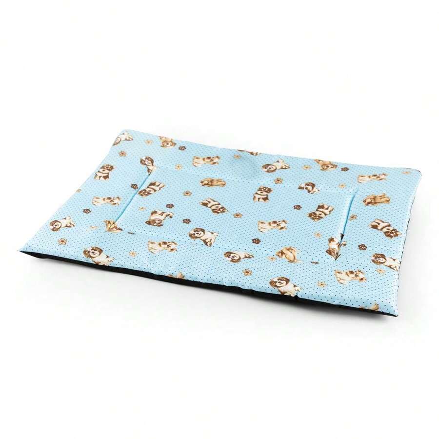 Soft Fluffy Pet Bed Mattress For Dogs And Cats 65 Cm X 45 Cm Dog Bed - azul real - Ver 1
