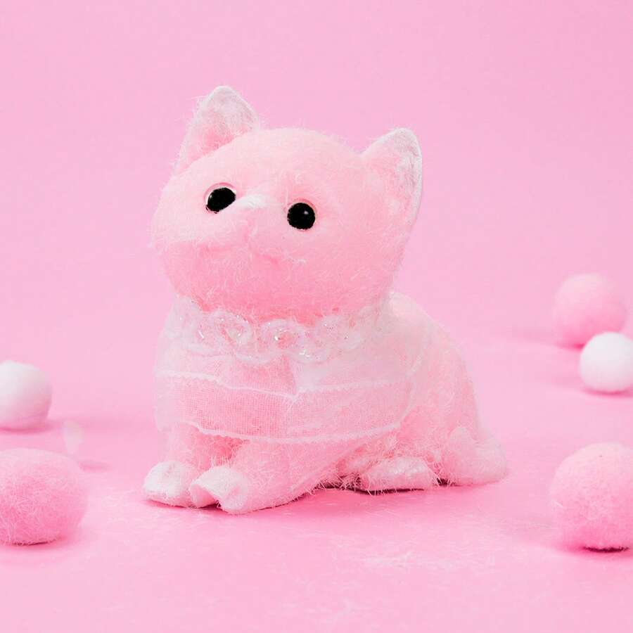 Angerbaby Cute Cat Taba Squishy Stress Relief Squishy Toy - Pink - View 1