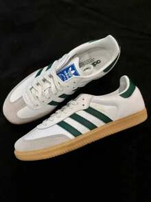 Adidas Originals SAMBA OG 男女通用鞋，2026 春季新款休闲运动鞋，训练鞋，T 字头鞋 JI3202 - 白色 - 查看 5