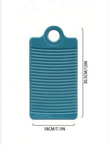 3 chiếc Tấm chà rửa chống trượt màu ngẫu nhiên, Tấm chà rửa cầm tay mini gia dụng, Miếng chà rửa quần áo dày - Nhiều màu - Xem 7