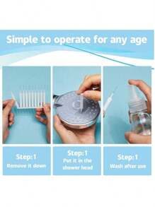 10pcs Shower Cleaning Brush, Shower Hole Cleaning Brush Tool, Bathroom Toilet Shower Head Crevice Cleaning Needle, Cleaning And Unclogging Tool, Household Cleaning Supplies (Random Color/Style)