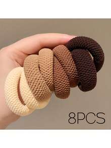 6-Pack Non-Slip Thick For Women & Girls - Solid Color Elegant & Cute Elastic Ponytail Set, Yoga Sports For Gym Running Travel Party Daily Use Gift Ideas Hair, Hair Accessory, Hair Accessories,Accessories, Hair Accessories Fall,Travel, Hair Tools,Accessories Women, Hair Stuff,Fall,Hair,Hair Accessories,Accessories,Hair Accessories Travel,Hair Accessories,Accessories Women,Hair Accessory,Hair Accessories Women,Hair Tools,Hair Stuff,Stuff,Beauty Accessories,Gifts,Travel,Gifts For Women,Hair Stuff,Stocking Stuffers For Women,Stocking Fillers Women,Stocking Stuffers For Adults,Stocking Fillers For Adult,Hair Stuff,Women's Accessories,Stocking Stuffer,Coming-Of-Age Hair Accessory,Christmas Hair Accessories,Gift Ideas For Women,Beauty Stocking Fillers,Christmas Gifts For Women Head Accessories Hair Ties Rubber Bands - Multicolor - View 19